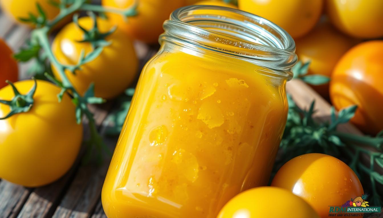yellow tomato veggie concentrate