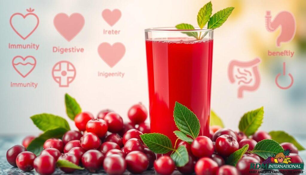 Cranberry juice health benefits
