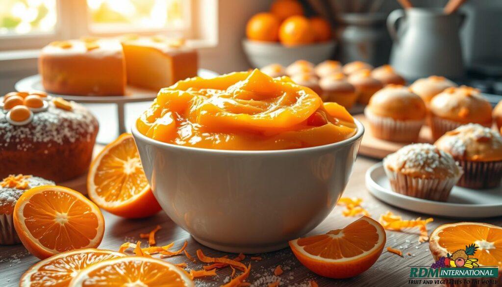 Orange Puree in Baking
