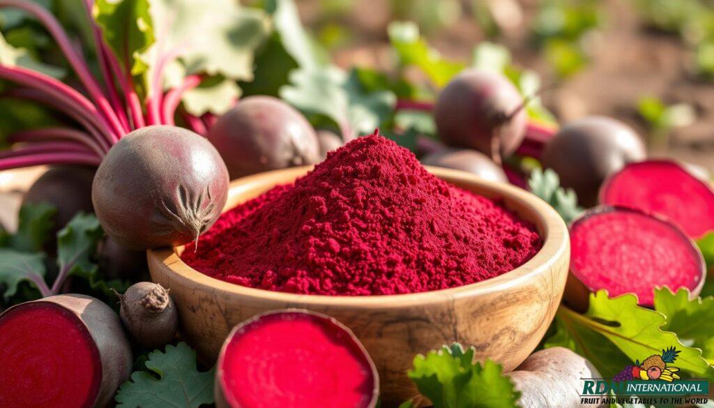Organic beetroot powder