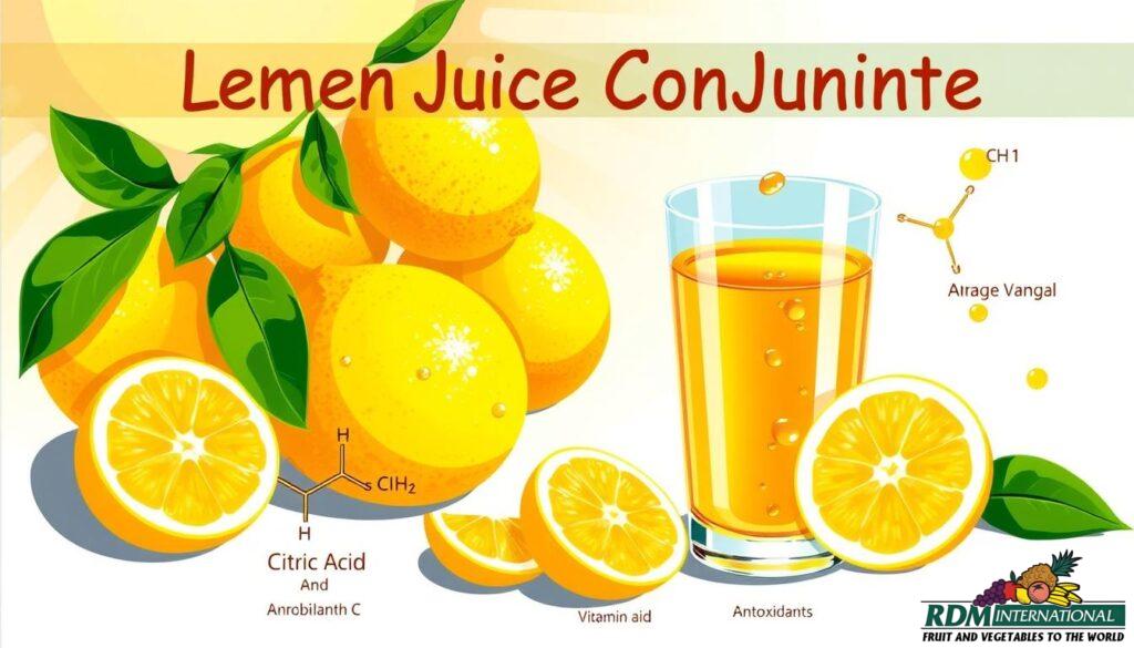 lemon juice composition