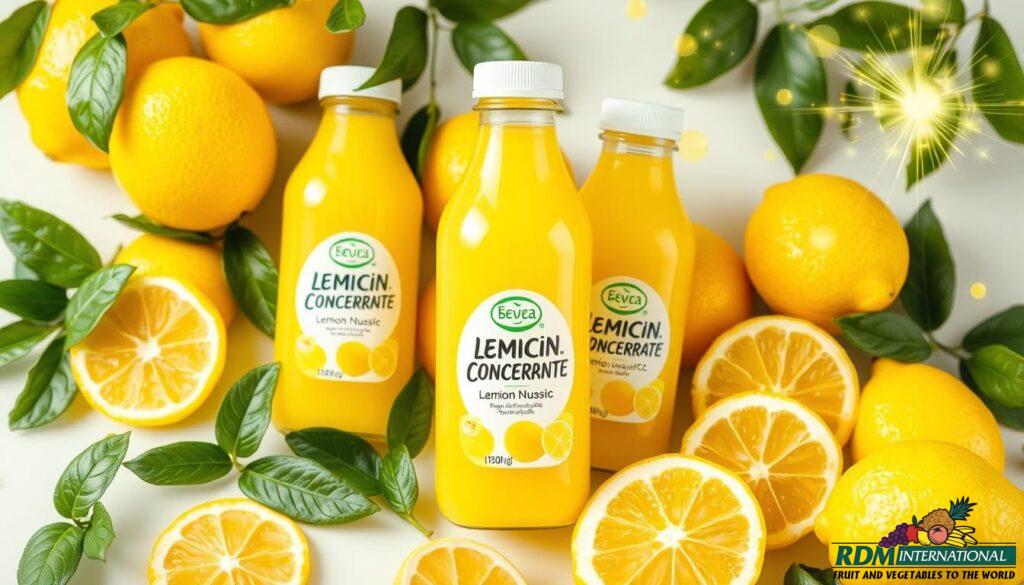 lemon juice concentrate nutrition