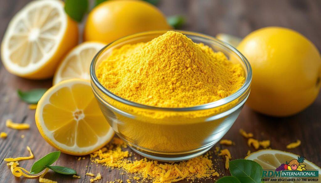 lemon powder properties