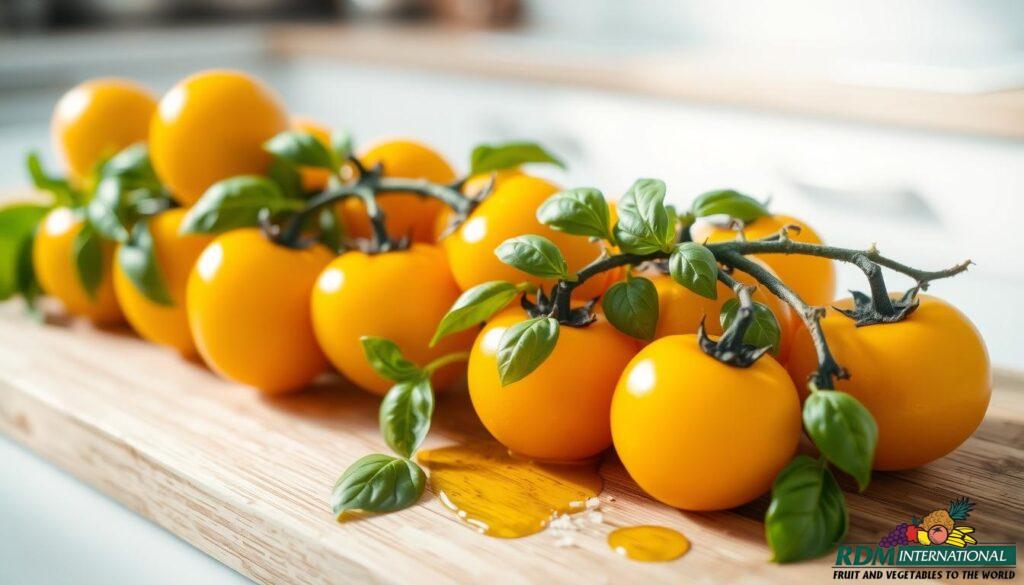 Yellow tomato puree ingredients