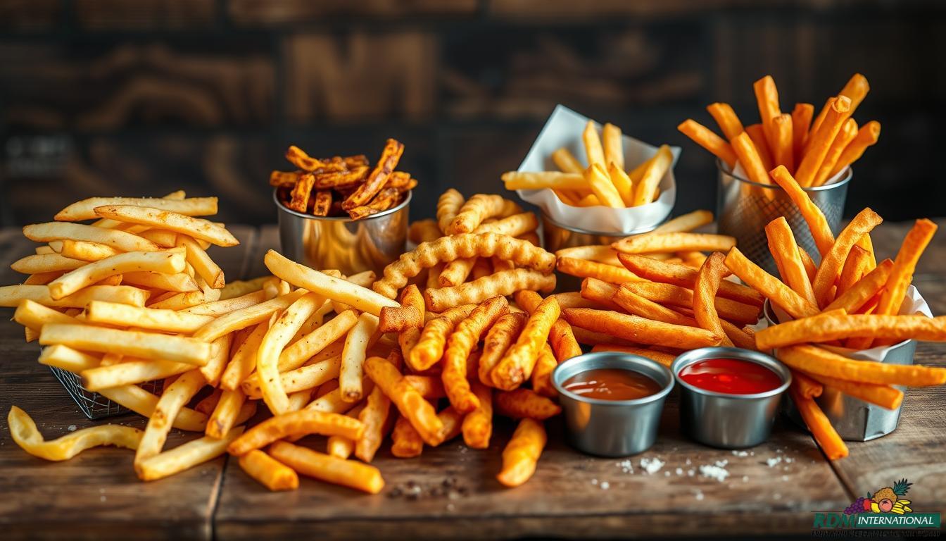 cuts of french fries