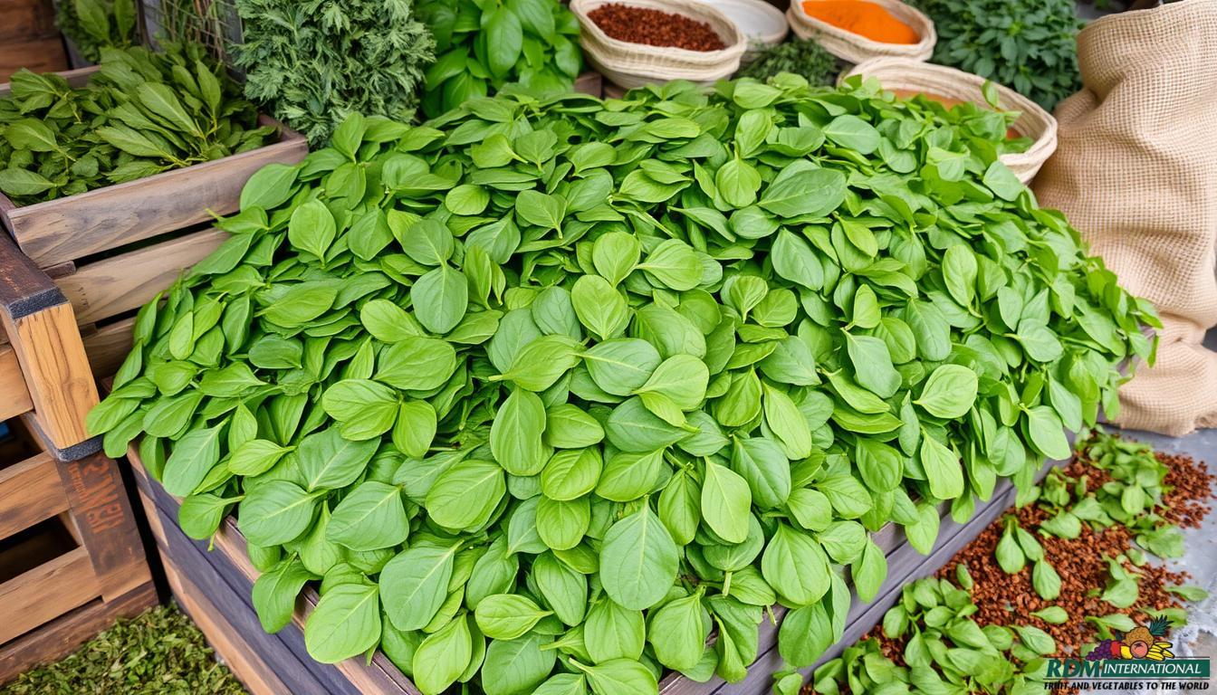 fresh dried spinach distributor