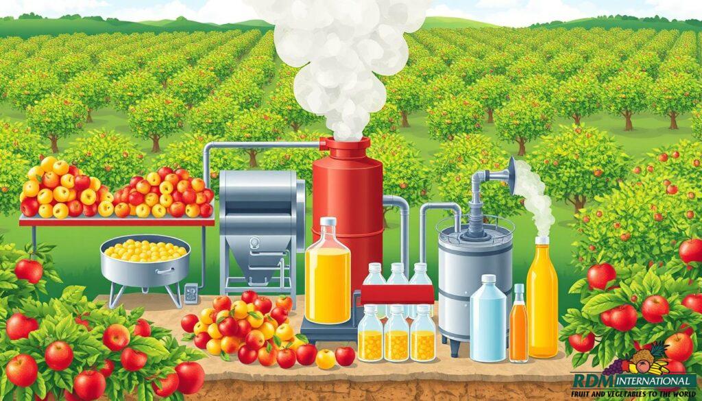 apple juice concentrate production process