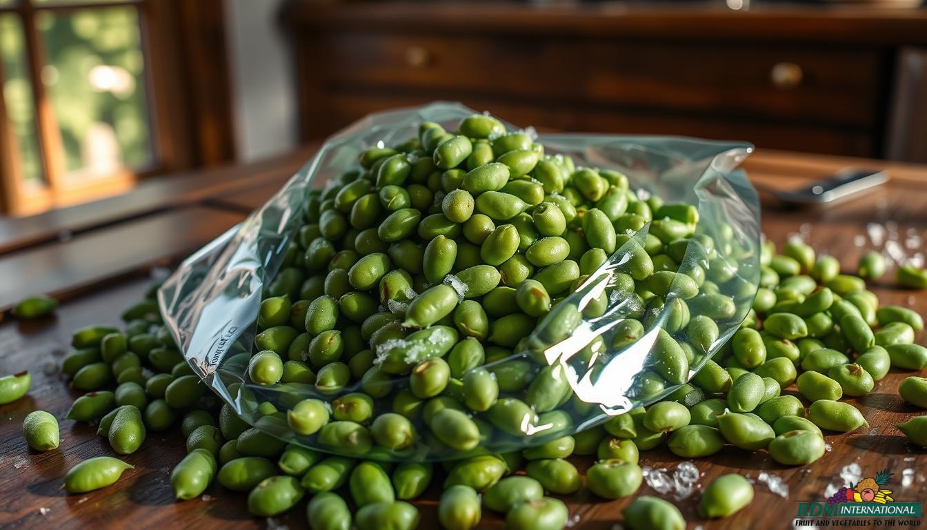 bulk frozen nutritious edamame