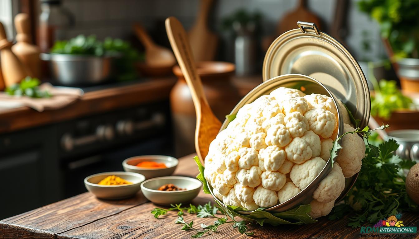 canned cauliflower