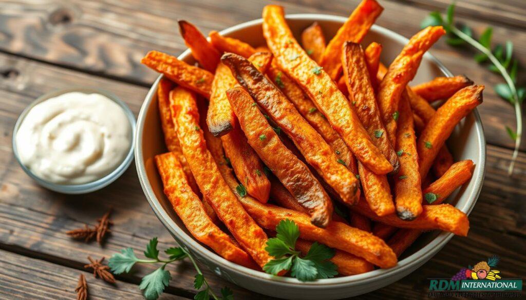 crispy sweet potato fries