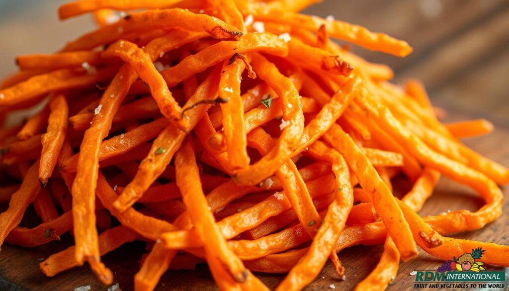 crunchy sweet potato fries
