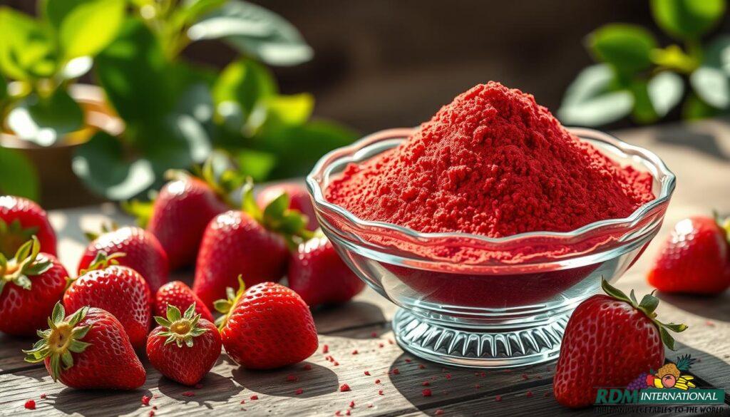 high-quality strawberry powder