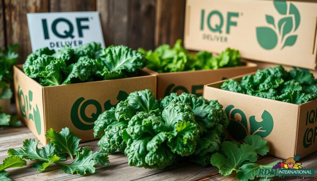 iqf nutritious kale delivery