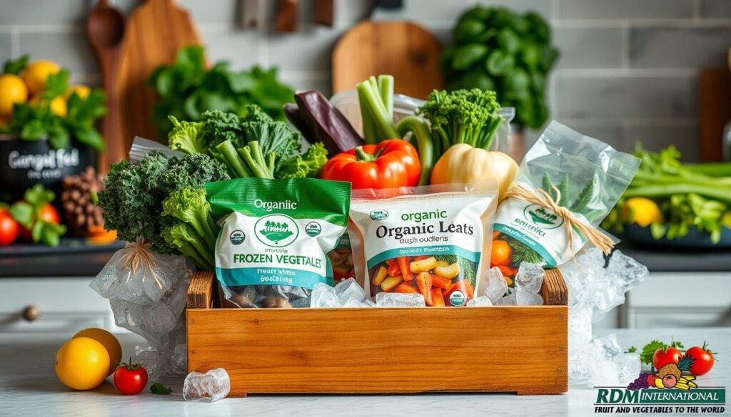 organic frozen vegetable delivery