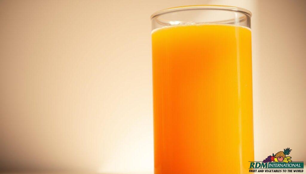 concentrated carrot juice