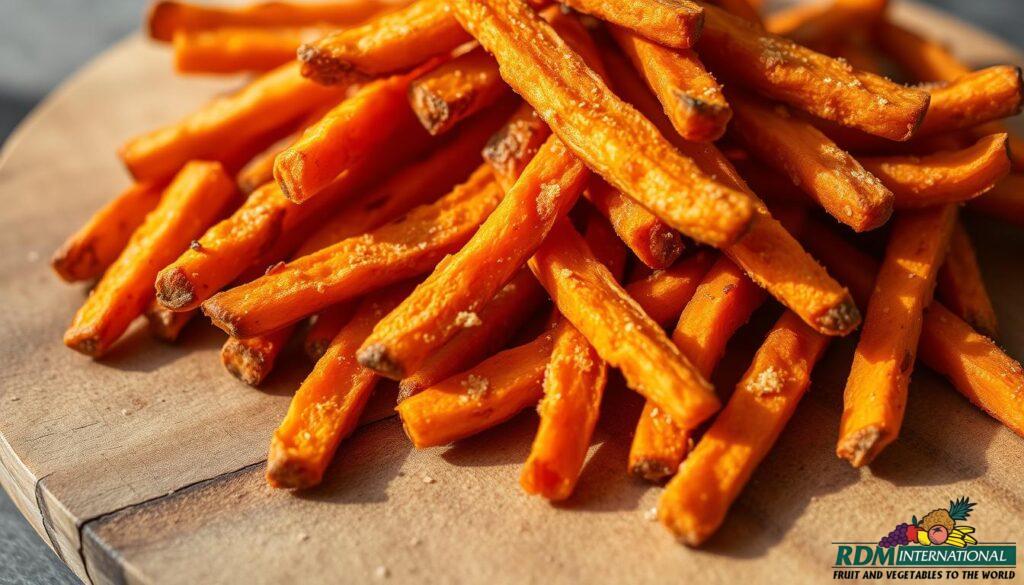 crispy sweet potato fries
