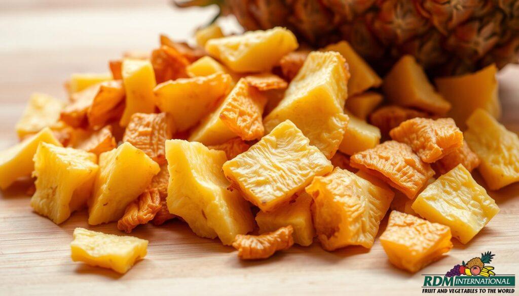 dried pineapple chunks