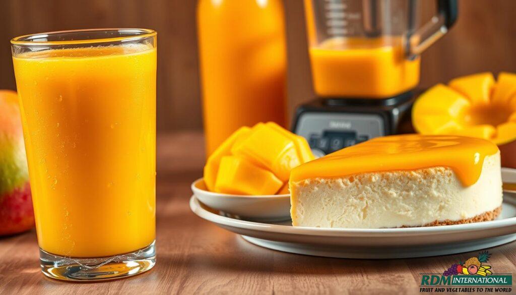 mango juice concentrate applications