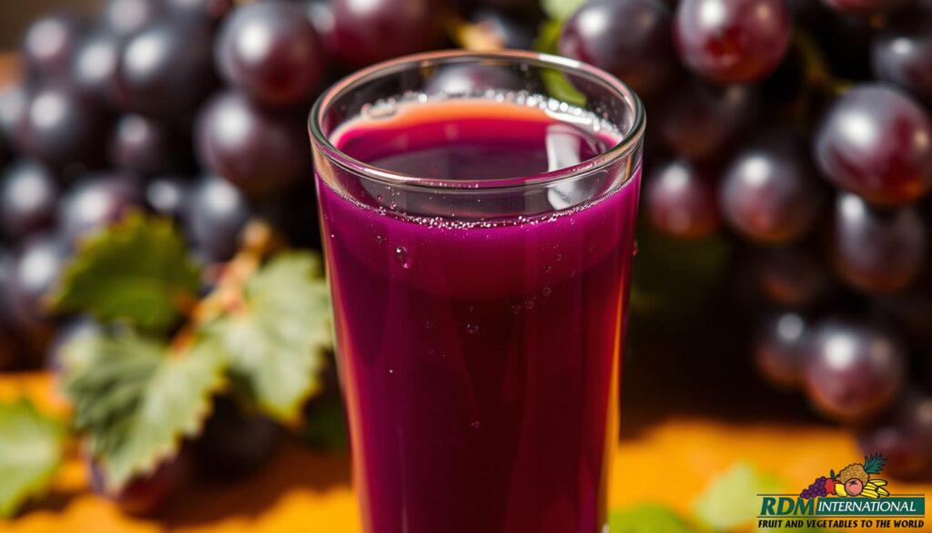 organic grape juice