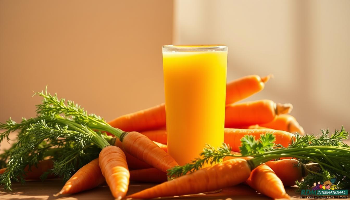 yellow carrot juice