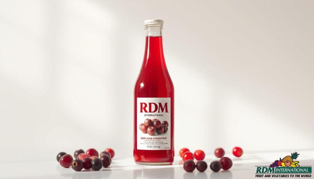 RDM International cranberry juice concentrate