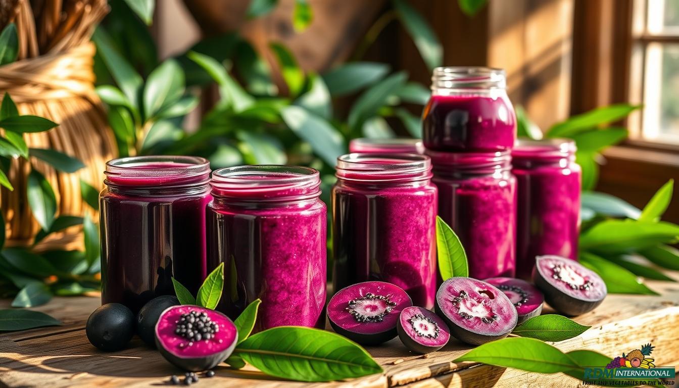 acai pulp wholesale
