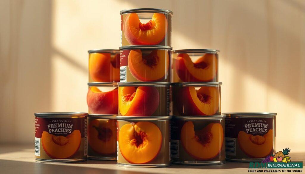 affordable canned peaches