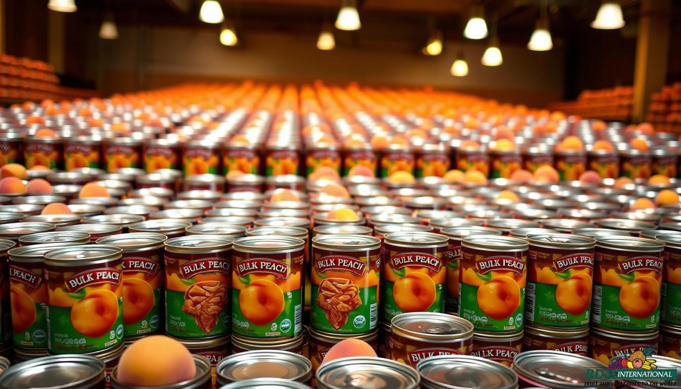 bulk canned peaches