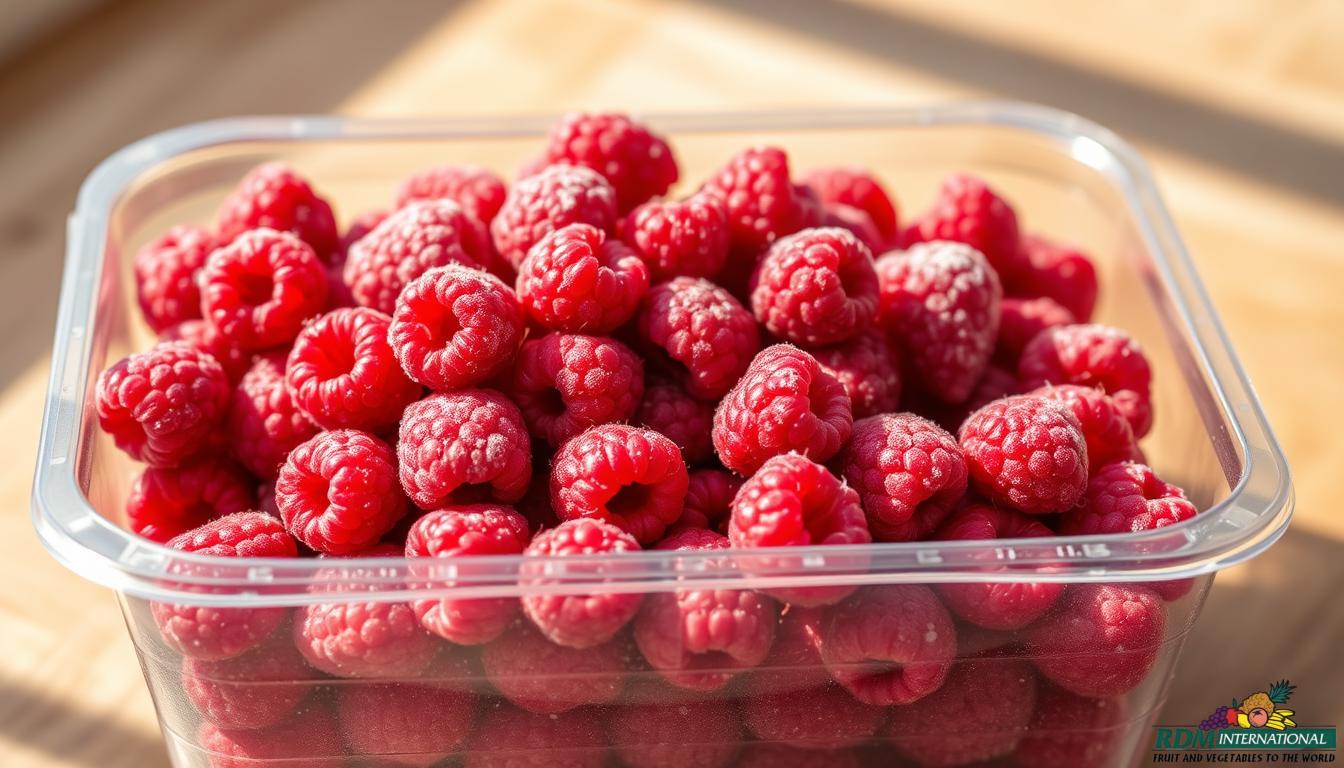 bulk frozen raspberries