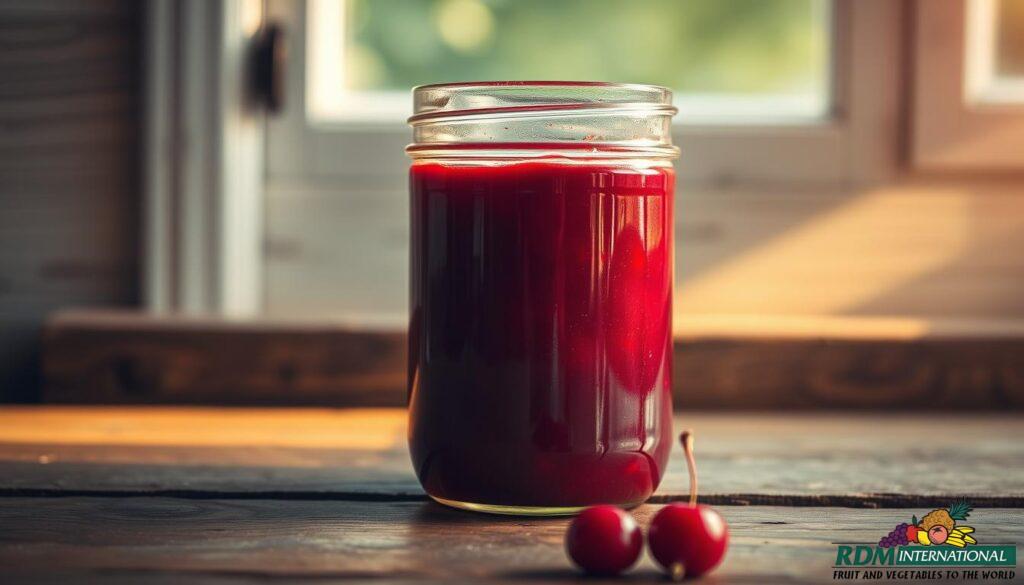 cherry puree storage