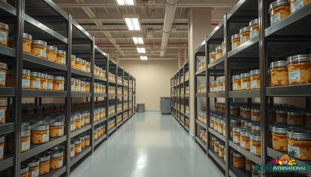 food processing storage