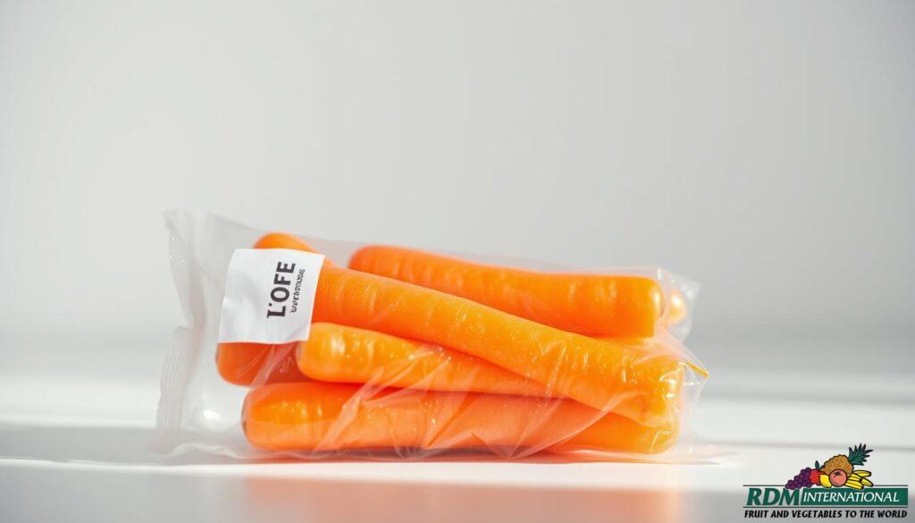 iqf carrot packaging