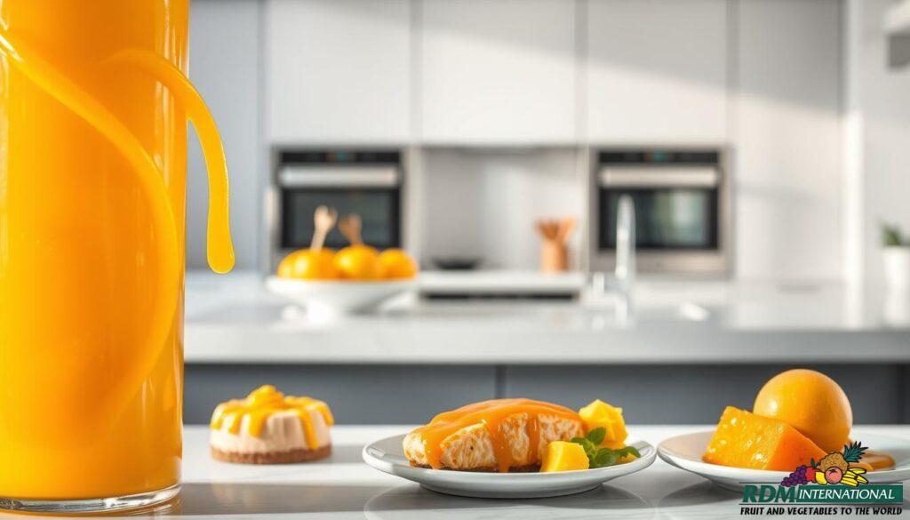 mango puree applications