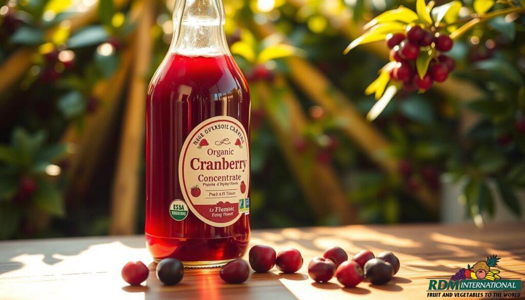 organic cranberry juice concentrate benefits