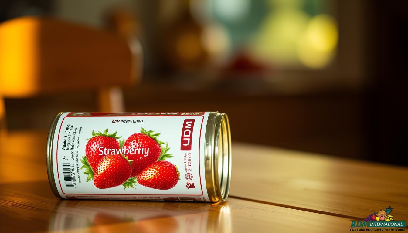 strawberries in a can