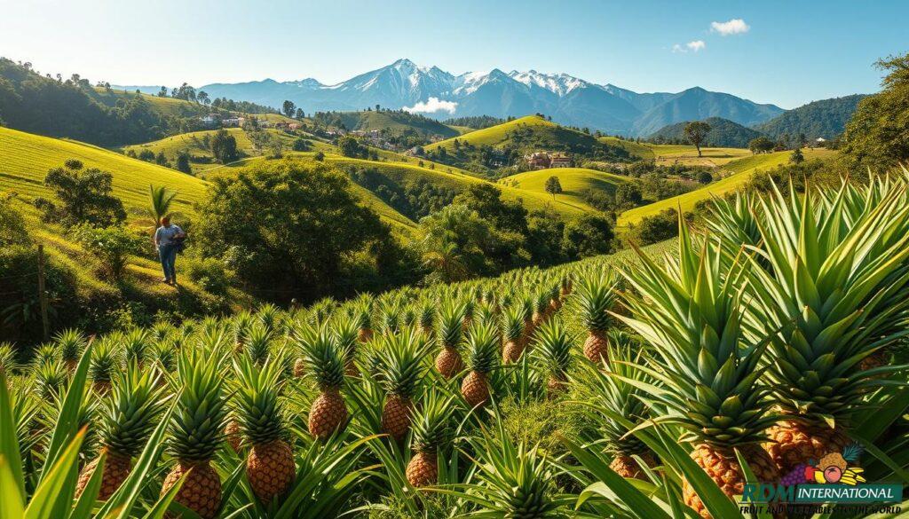 sustainable pineapple farms process