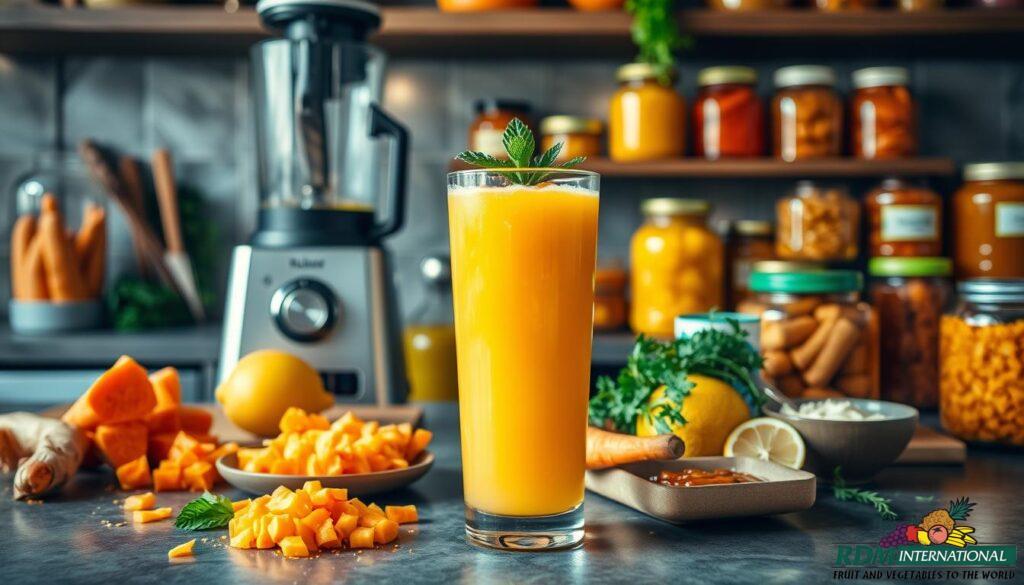 yellow carrot juice recipe ideas