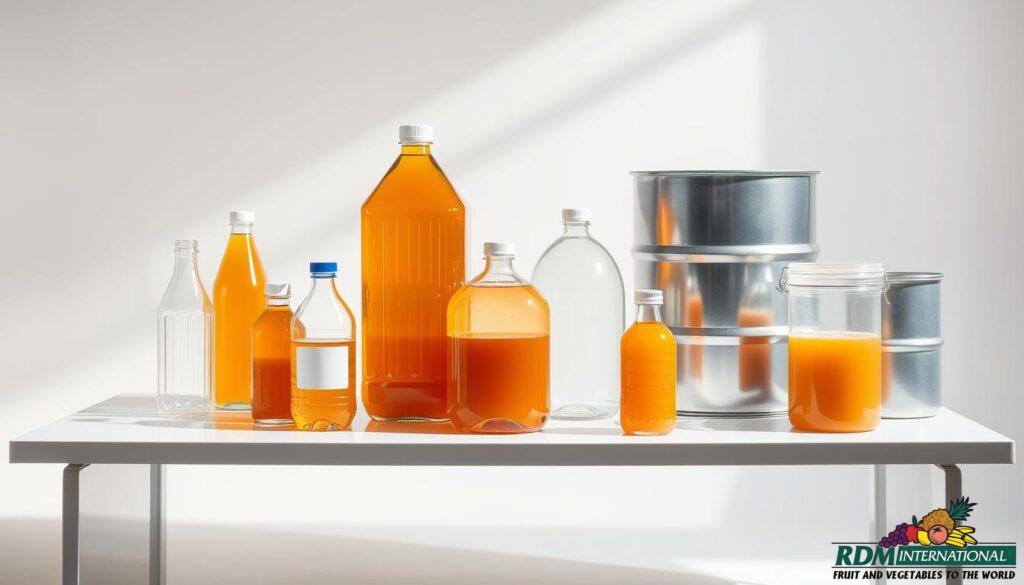 bulk apple juice concentrate packaging options