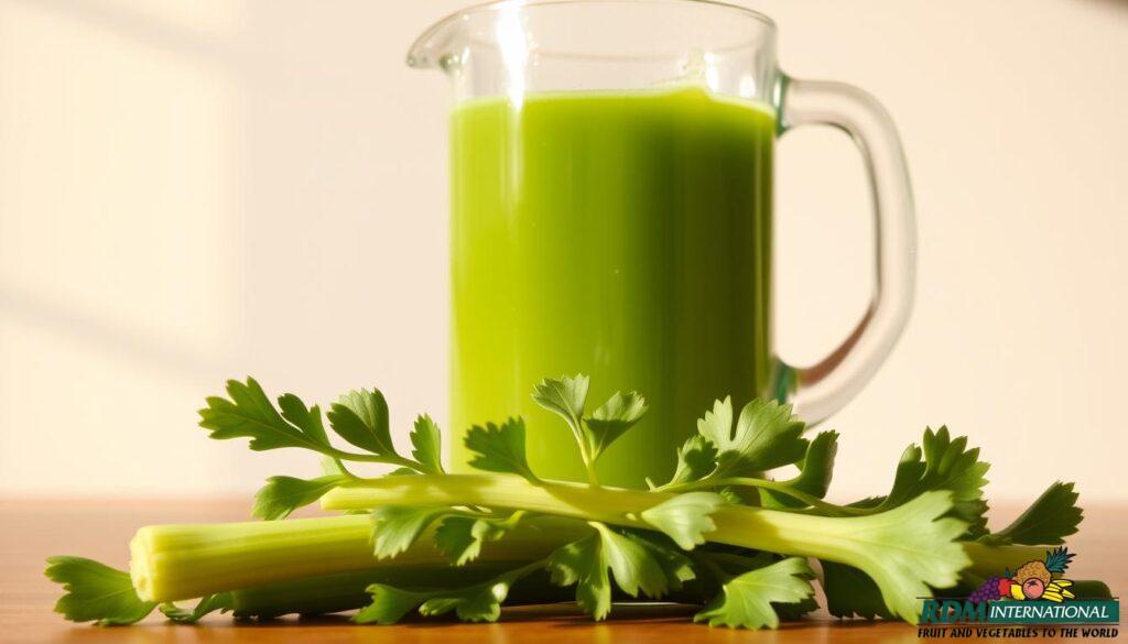 celery juice at home