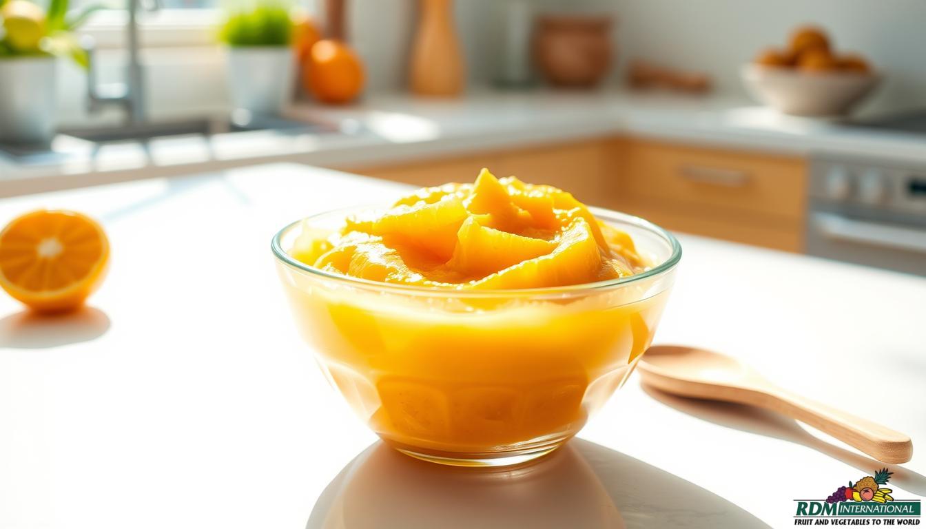 how to puree oranges