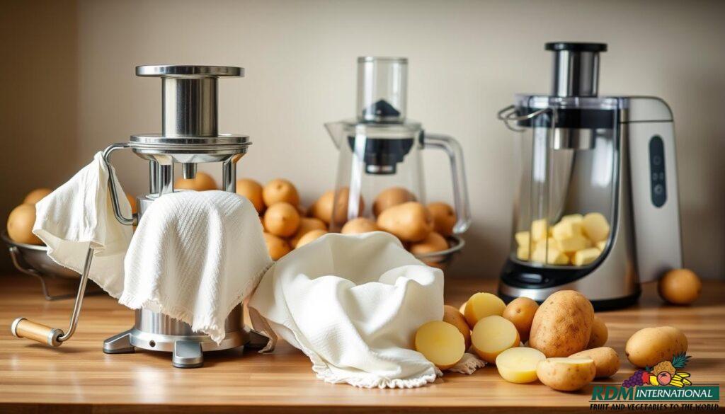 potato juicing methods