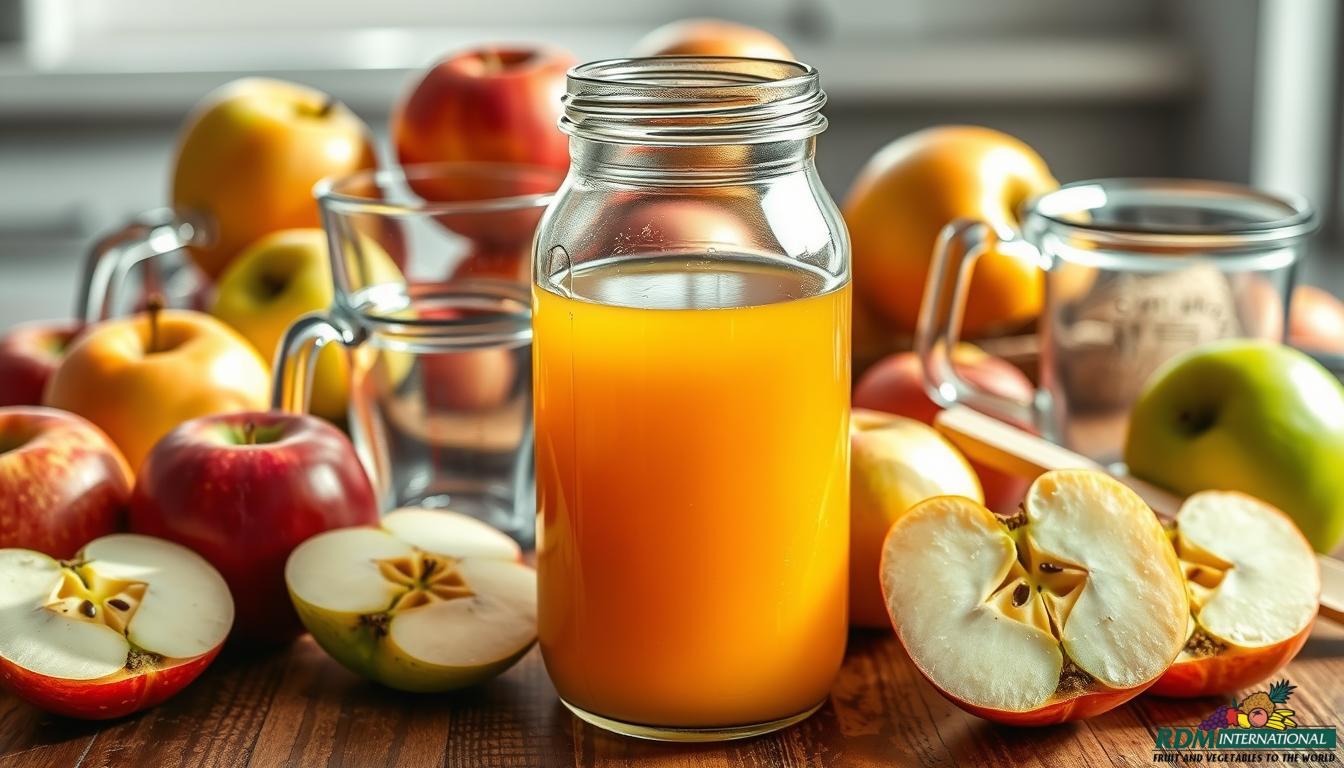 what is apple juice concentrate made of