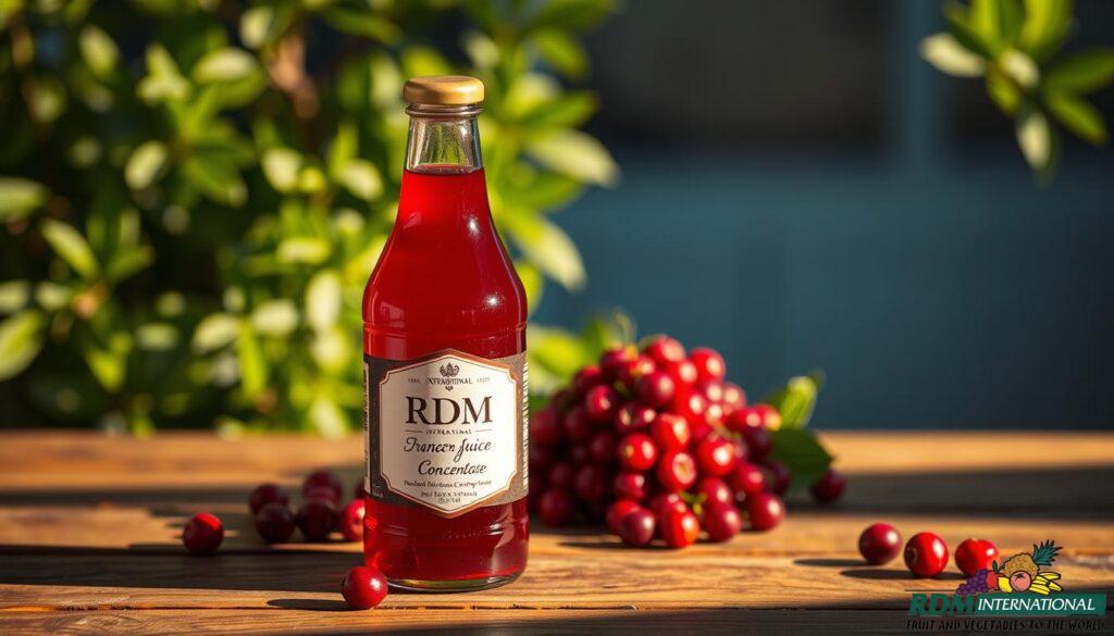RDM International's Cranberry Juice Concentrate