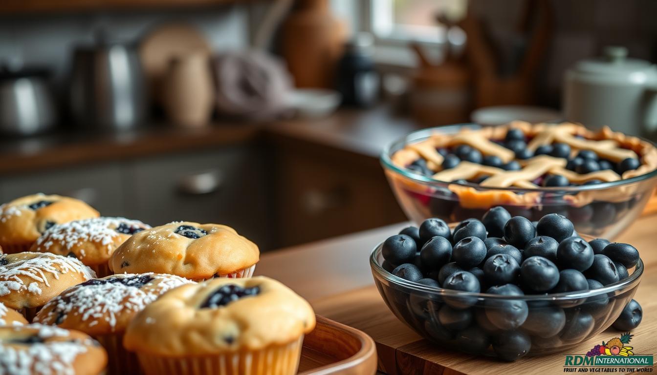 our blueberries add an exquisite touch to your creations