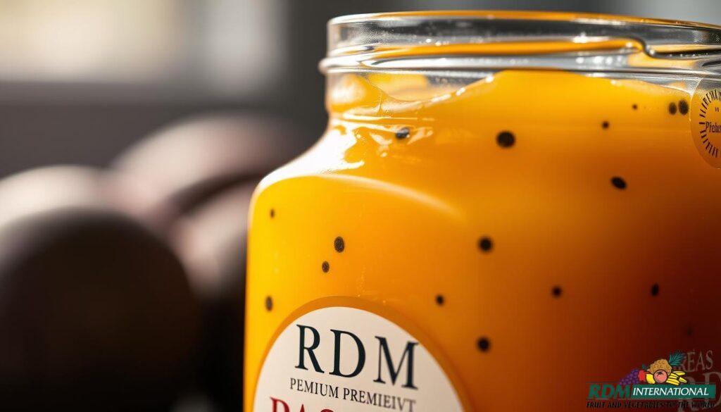 premium passion fruit puree