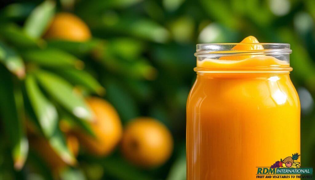 premium quality mango puree