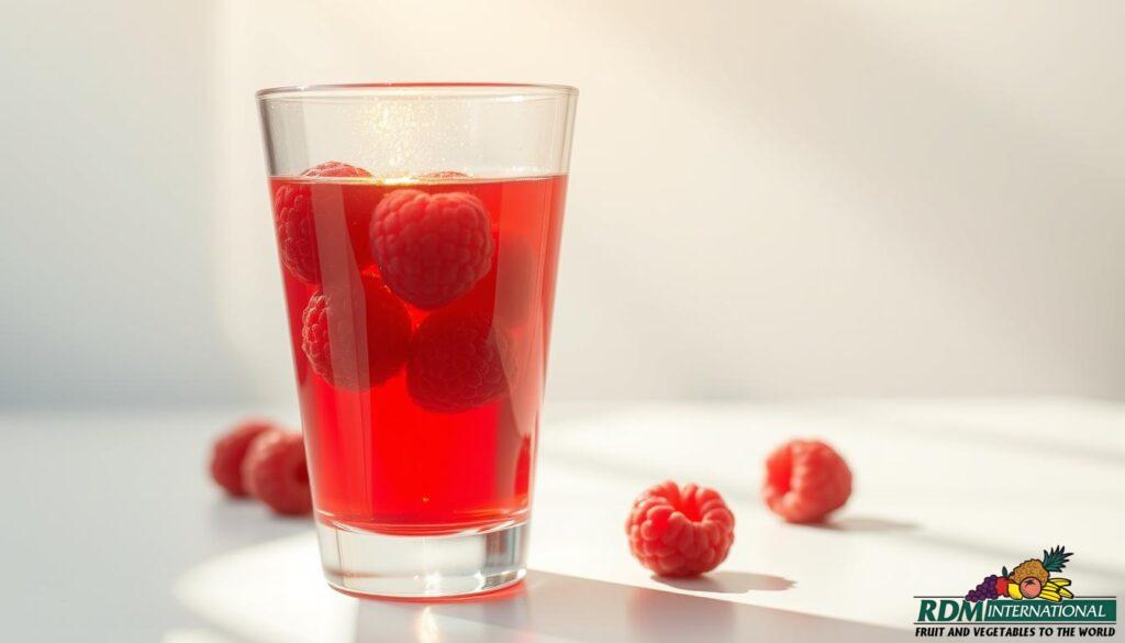 pure raspberry juice