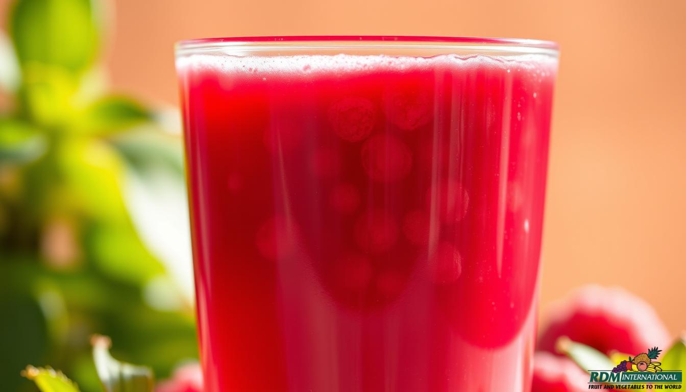 red raspberry juice