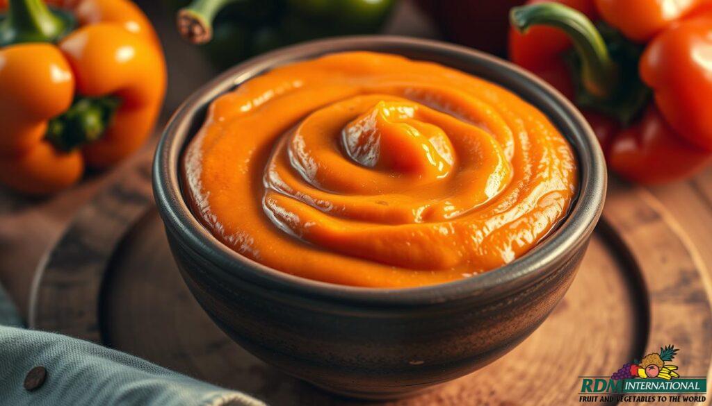 roasted bell pepper puree