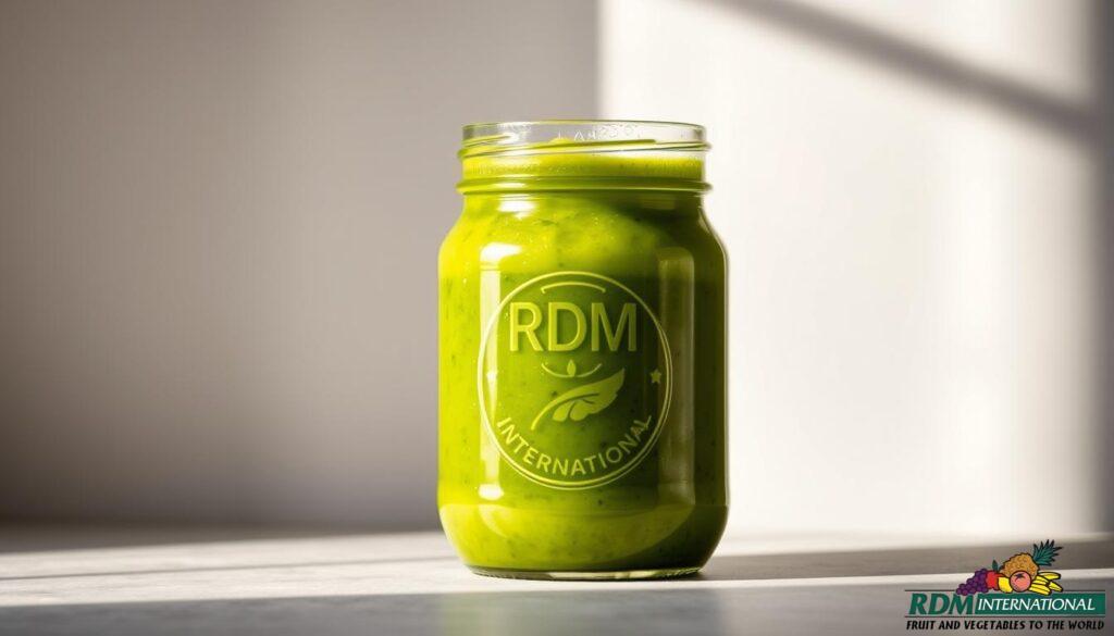 RDM International Green Bell Pepper Puree